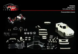 RS0282A Mazda RX-7 white kit